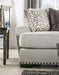 PICOTEE Sofa, Light Gray/Black - California Furniture (Coachella, CA)