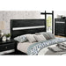 CHRISSY E.King, Full, & Queen Bed White, Grey, & Black - California Furniture (Coachella, CA)