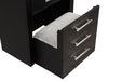Ashbourne Bedside Vanity Set with Stool Contemporary - California Furniture (Coachella, CA)
