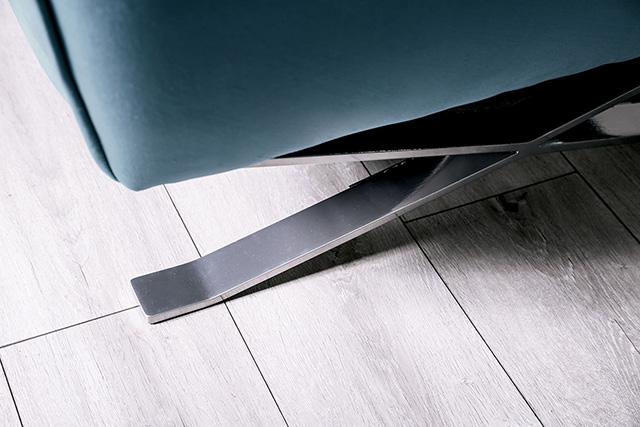 Civellutino Sofa Teal - California Furniture (Coachella, CA)