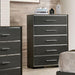 Camryn Warm Gray Chest - California Furniture (Coachella, CA)
