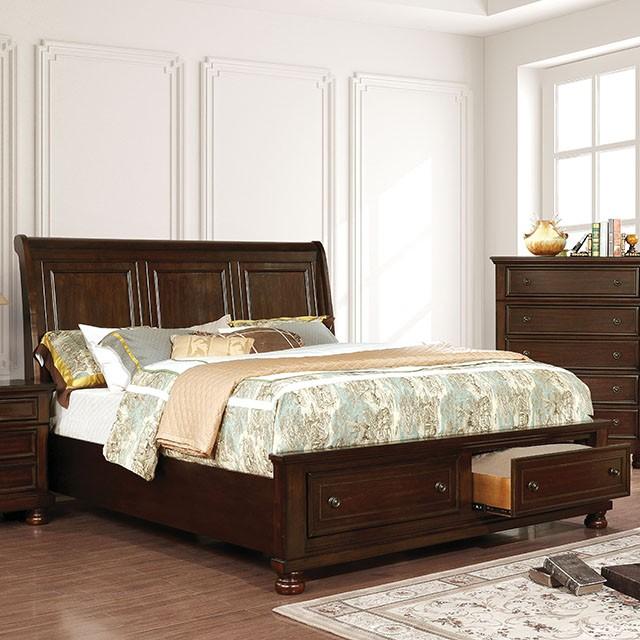 Castor Bed Black, Chrome, & White - California Furniture (Coachella, CA)