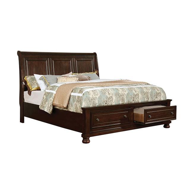 Castor Bed Black, Chrome, & White - California Furniture (Coachella, CA)