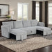 Denholme U-Sectional w/ Pull Out - California Furniture (Coachella, CA)
