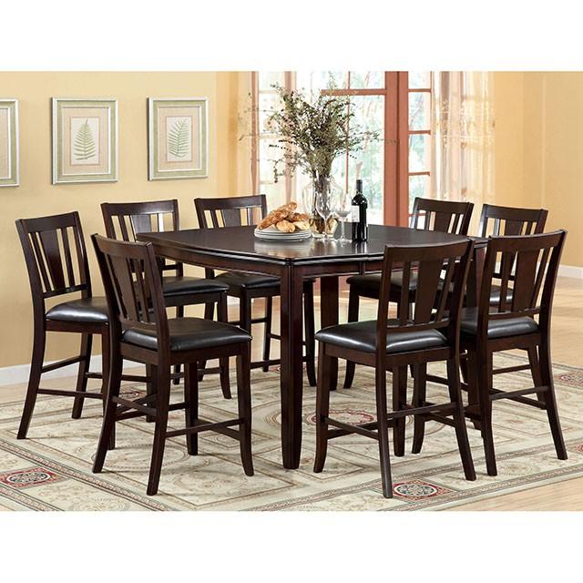 Edgewood II Espresso Counter Ht. Chair (2/CTN) - California Furniture (Coachella, CA)
