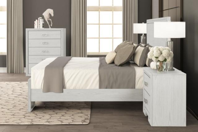 Basilone E.King Bed - California Furniture (Coachella, CA)