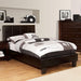 Winn Park Bed Espresso, Velvet, & White - California Furniture (Coachella, CA)
