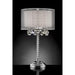 30"H Table Lamp, Hanging Crystal - California Furniture (Coachella, CA)