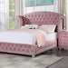 Zohar Queen & Twin Bed Black, Grey, & Pink - California Furniture (Coachella, CA)