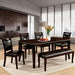 Woodside Dark Cherry/Espresso Dining Table - California Furniture (Coachella, CA)