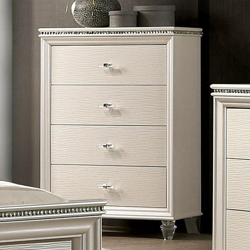 ALLIE Chest Beige & Brown - California Furniture (Coachella, CA)