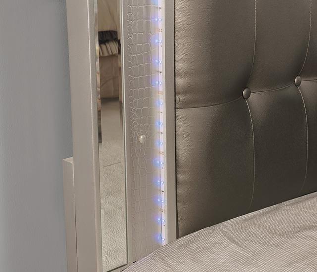 Brachium Silver Dresser - California Furniture (Coachella, CA)