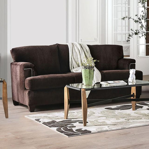 Brynlee Chocolate Sofa (*Pillows Sold Separately) - California Furniture (Coachella, CA)