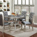 Amina Champagne Round Table - California Furniture (Coachella, CA)