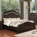 Calliope Bed Walnut & Oak - California Furniture (Coachella, CA)