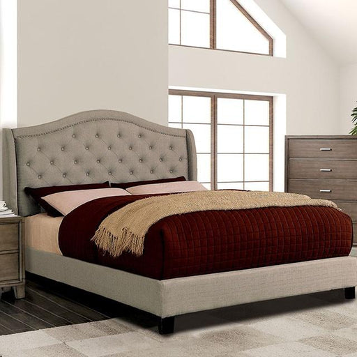 Carly Bed Grey & Brown - California Furniture (Coachella, CA)