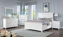 CASTILE Night Stand w/ USB, White - California Furniture (Coachella, CA)