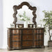 Arcturus Brown Cherry Dresser - California Furniture (Coachella, CA)