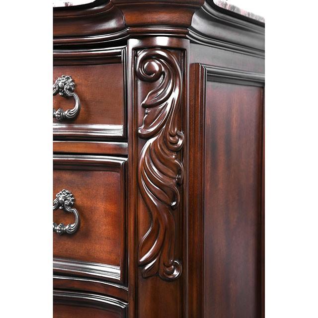 Arcturus Brown Cherry Dresser - California Furniture (Coachella, CA)