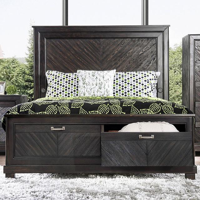 Argyros Espresso Cal.King, E.King, & Queen Bed - California Furniture (Coachella, CA)