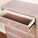 Ariston Rose Gold Chest - California Furniture (Coachella, CA)
