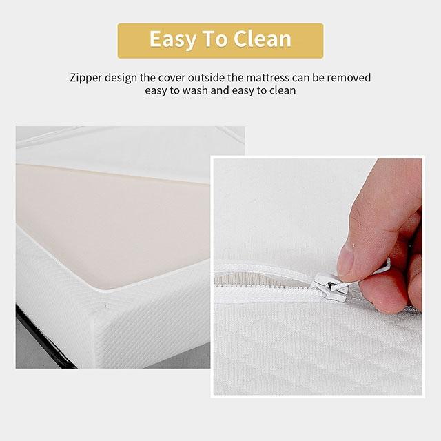 Artemisia 8" Memory Foam Mattress White - California Furniture (Coachella, CA)