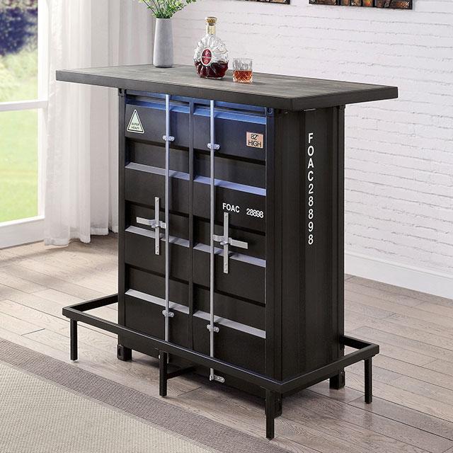 Dicarda 3 Pc Bar Table Set - California Furniture (Coachella, CA)