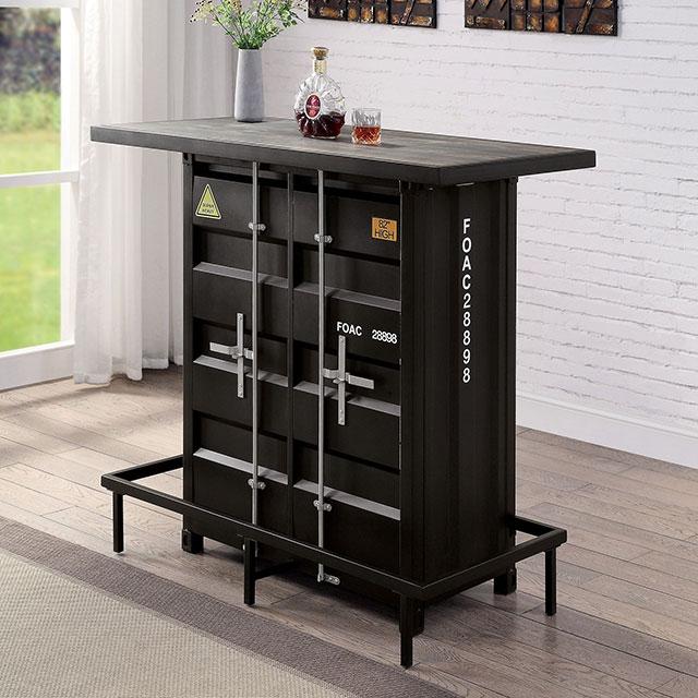 Dicarda 3 Pc Bar Table Set - California Furniture (Coachella, CA)