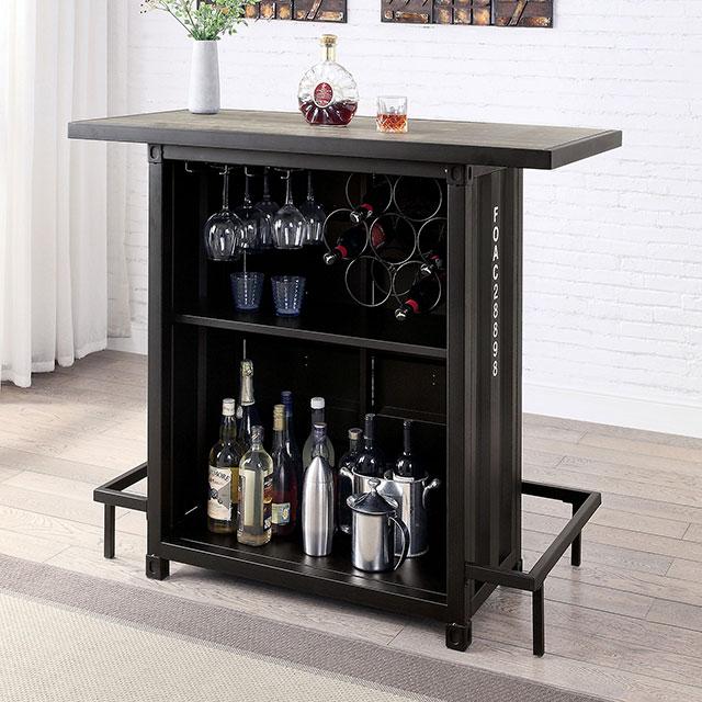 Dicarda 3 Pc Bar Table Set - California Furniture (Coachella, CA)
