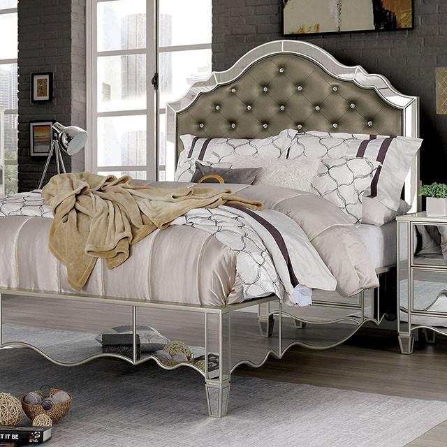 ELIORA Cal.King, E.King, & Queen Bed - California Furniture (Coachella, CA)