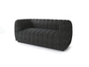 AVERSA Loveseat, Black, Gray, & White - California Furniture (Coachella, CA)