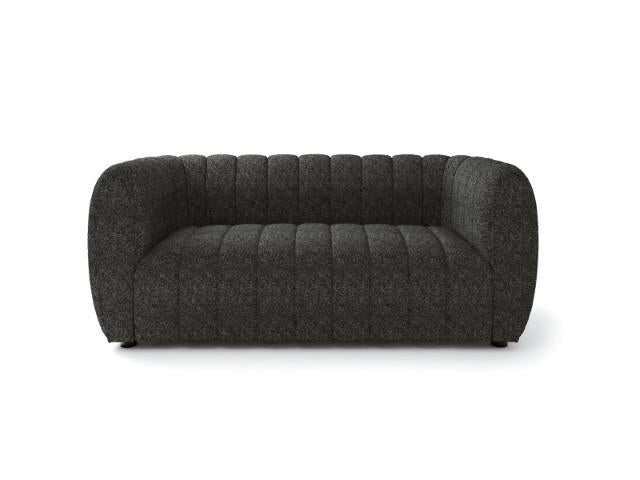AVERSA Loveseat, Black, Gray, & White - California Furniture (Coachella, CA)