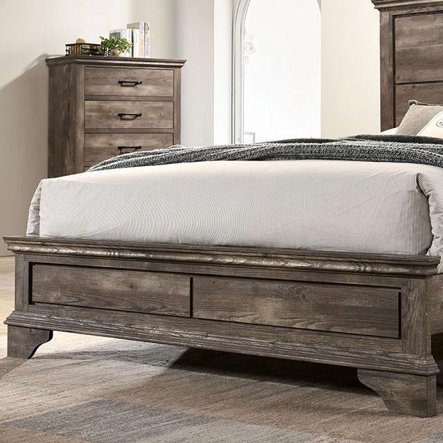 FORTWORTH Cal.King & E.King Bed - California Furniture (Coachella, CA)