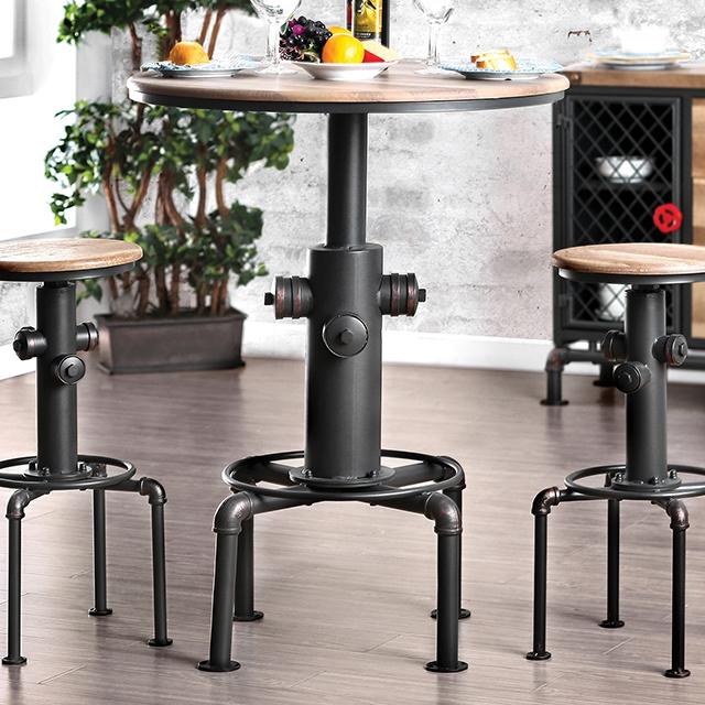 Foskey 3 Pc Bar Table Set - California Furniture (Coachella, CA)