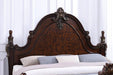 Francione Bed Chrome & Cherry - California Furniture (Coachella, CA)