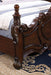 Francione Bed Chrome & Cherry - California Furniture (Coachella, CA)