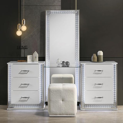 Hazeline Vanity Set with Stool - California Furniture (Coachella, CA)