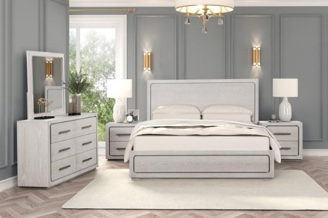 Crowthorne Bed White & Grey - California Furniture (Coachella, CA)