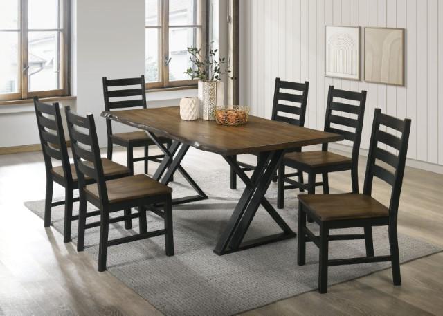 Barbary Dining Table Set with Bench - California Furniture (Coachella, CA)