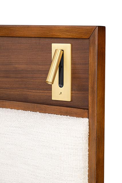 Hepburne E.King & Queen Bed With Storage & Without Storage - California Furniture (Coachella, CA)