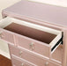 Ariston Rose Pink Full, Twin, & Queen Bed - California Furniture (Coachella, CA)