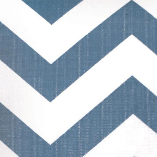 ZOE 18" X 18" Pillow, Blue Chevron (2/CTN) - California Furniture (Coachella, CA)