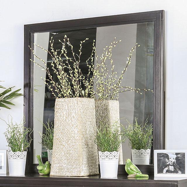 Berenice Espresso Mirror - California Furniture (Coachella, CA)