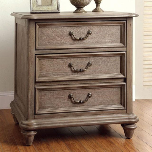 BELGRADE I Rustic Natural Tone Night Stand - California Furniture (Coachella, CA)