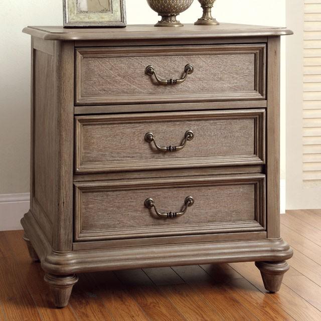 BELGRADE I Rustic Natural Tone Night Stand - California Furniture (Coachella, CA)