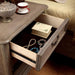 BELGRADE I Rustic Natural Tone Night Stand - California Furniture (Coachella, CA)