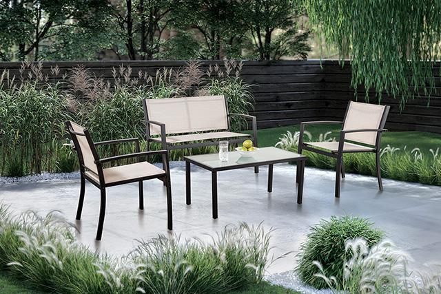 Ibiza 4 Pc. Sling Set K D Green - California Furniture (Coachella, CA)