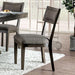 Leeds Gray Side Chair - California Furniture (Coachella, CA)