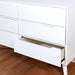 LENNART II White Dresser - California Furniture (Coachella, CA)