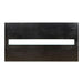 Luminar Black Glass-Insert Dining Table - California Furniture (Coachella, CA)